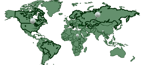 Географія перевезень LTG